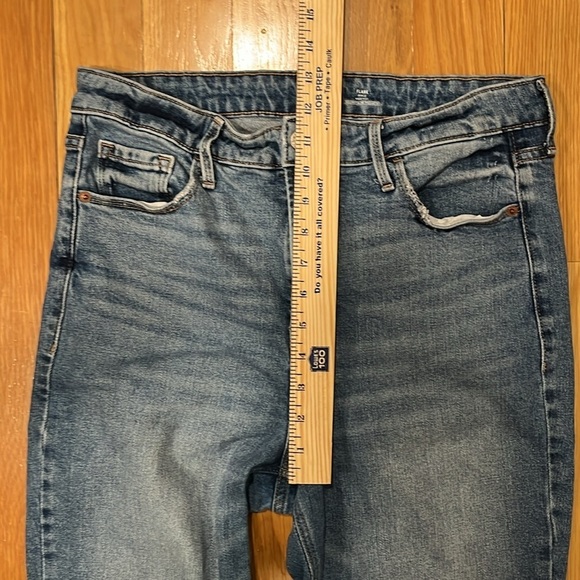 Old navy women’s flare ankle high-rise jeans size 12 tall . - Picture 5 of 9